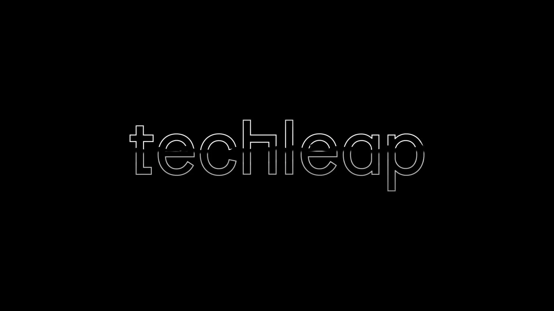 Frame from the supplementary Techleap logo animation delivered for WACE