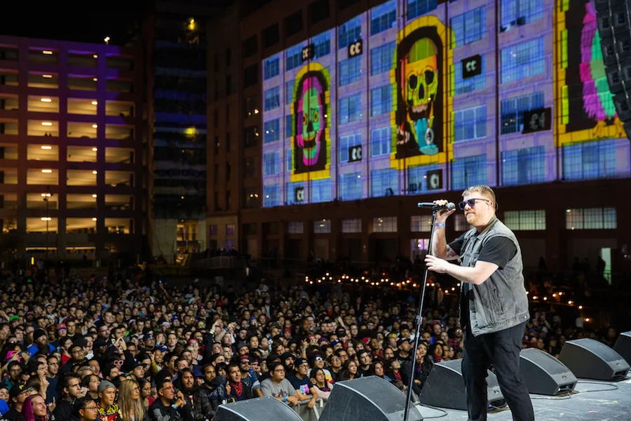 Adult Swim Festival — Festival Projection Mapping