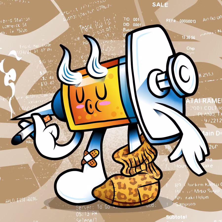 Still frame from the Drug Receipts animation video
