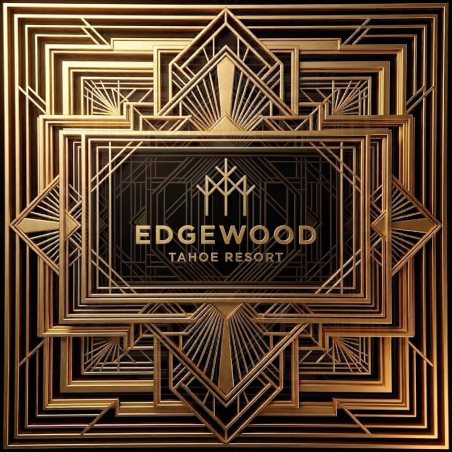 Edgewood Tahoe Resort Gatsby projection mapping visual