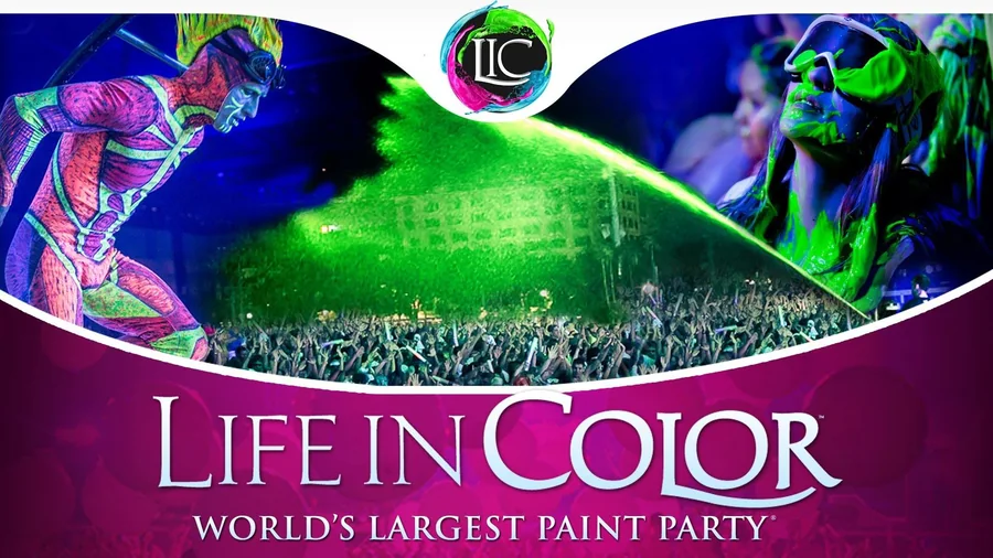 Recovered archive image from Life In Color Tour visuals