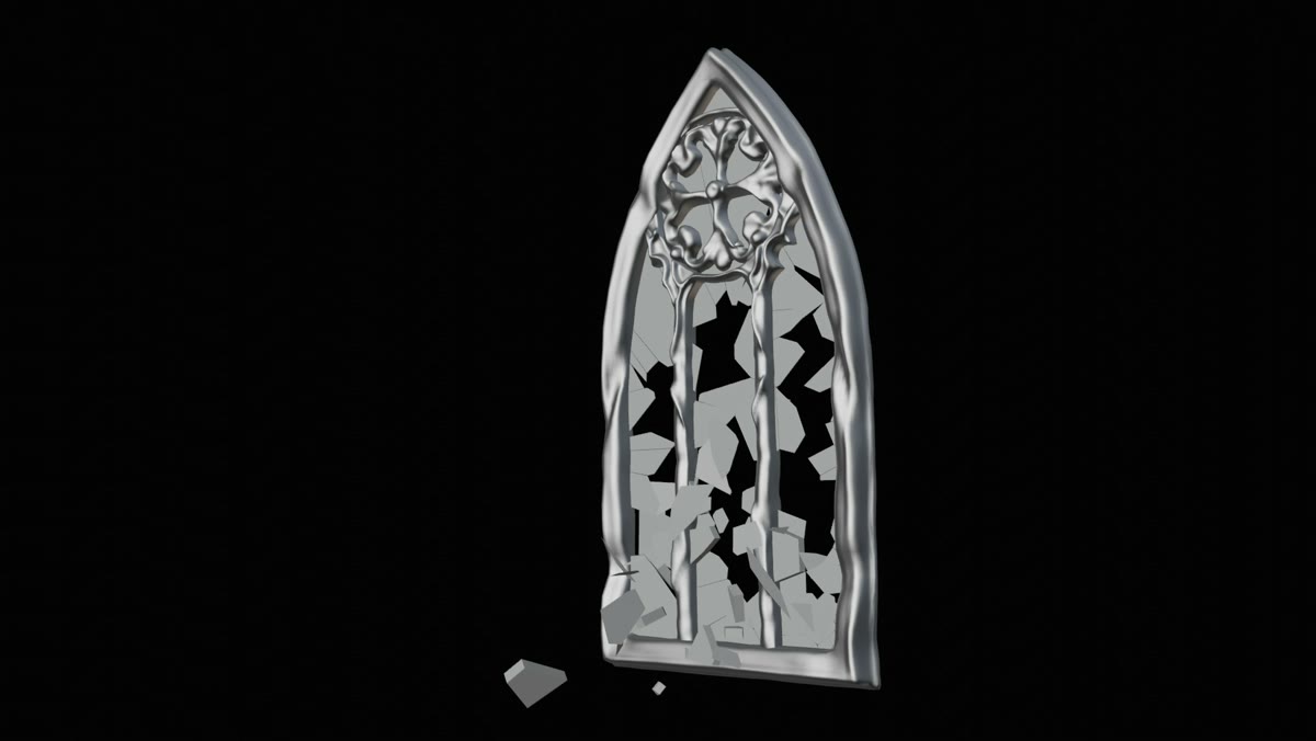 Poster frame from Vampire Empire glass effect motion test