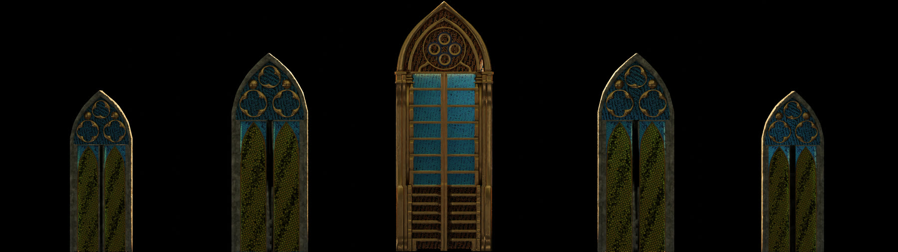 Vampire Empire normal window study for projection mapping