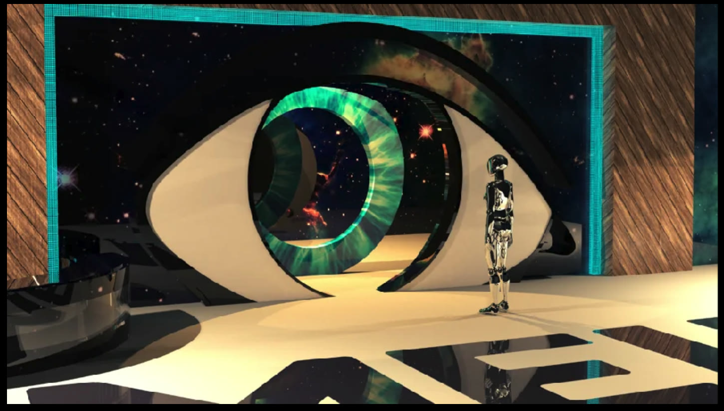 Immersive visual environment used as Cetadelic advocacy project cover