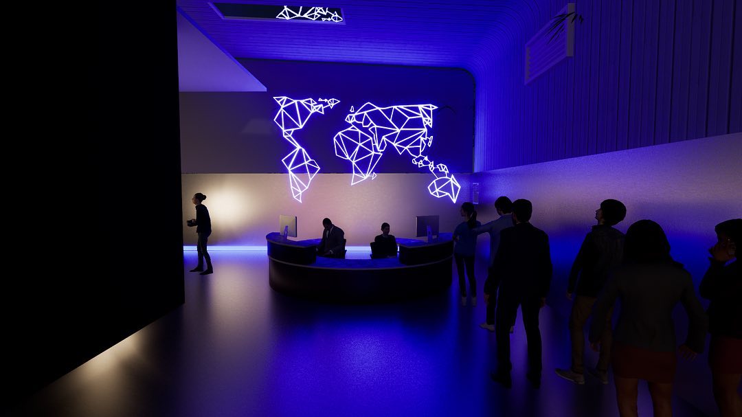 Life Is Beautiful immersive visual installation in Las Vegas