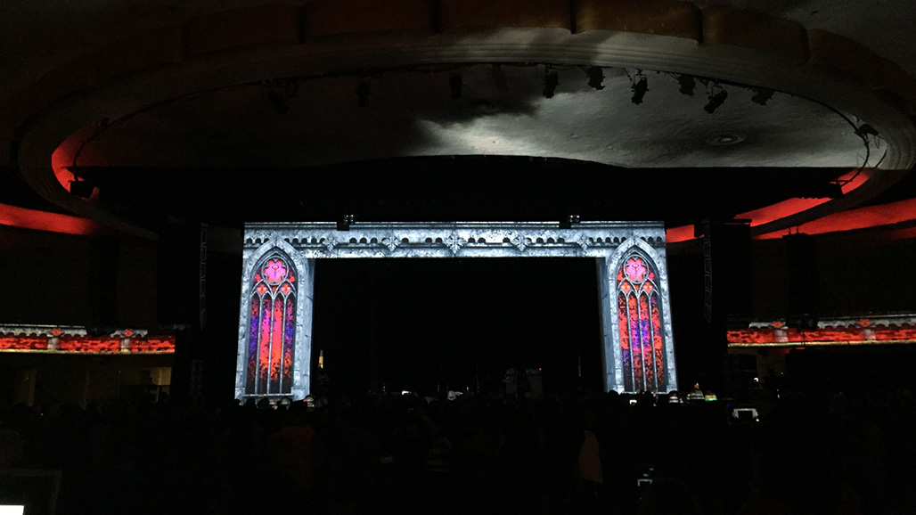 Knotfest X Ozzfest Press Event – 360 Degree Projection Mapping gallery image 8
