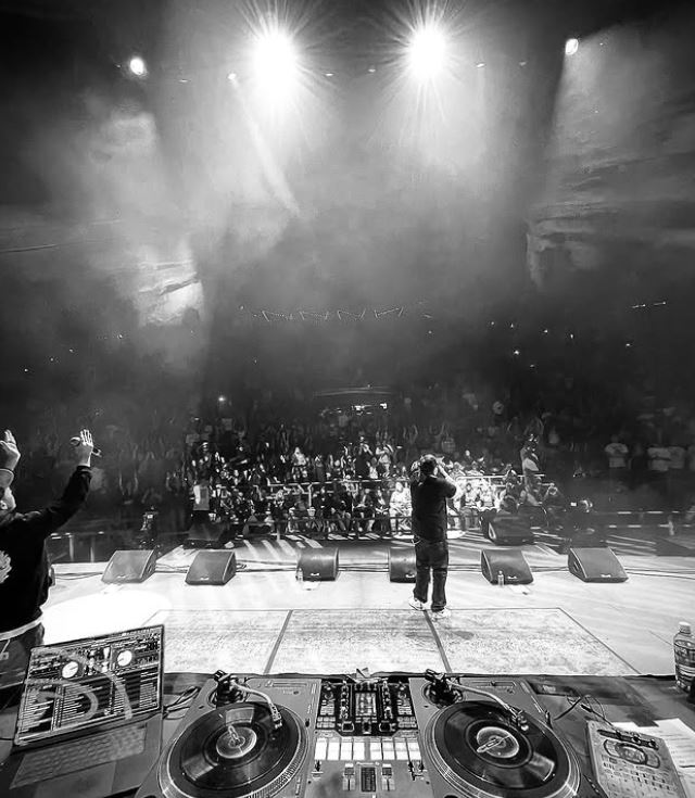 Atmosphere and Friends Red Rocks 2025 stage and crowd view