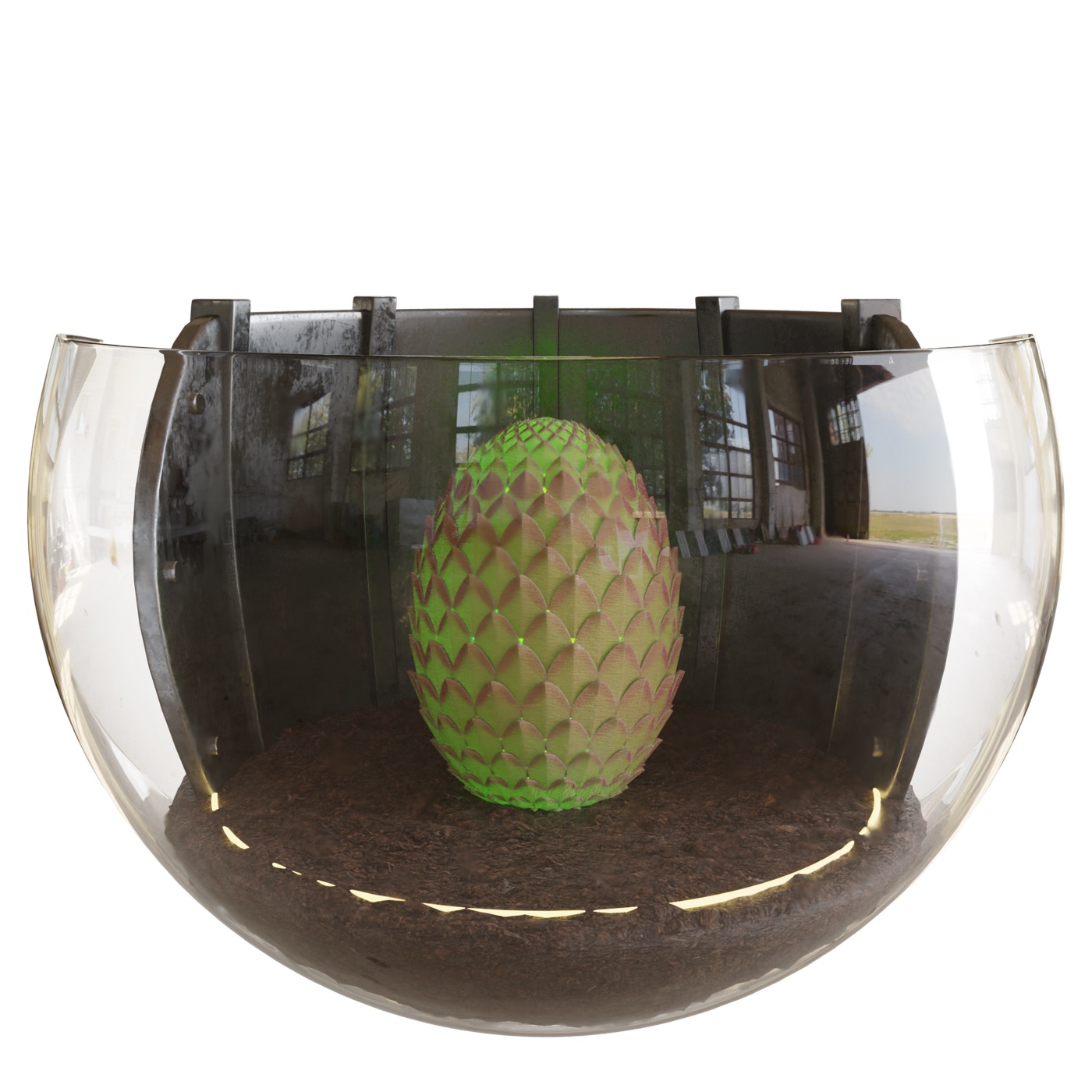 Dragon Egg object render