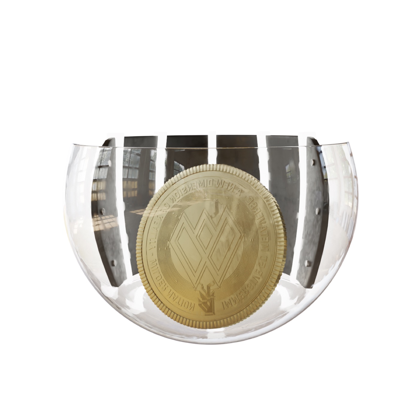 WW Coin object render